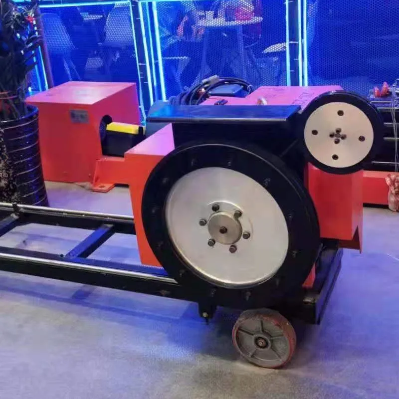 Professional Block Quarrying Rock Cutting Compact Precision Diamond Wire Saw Machine