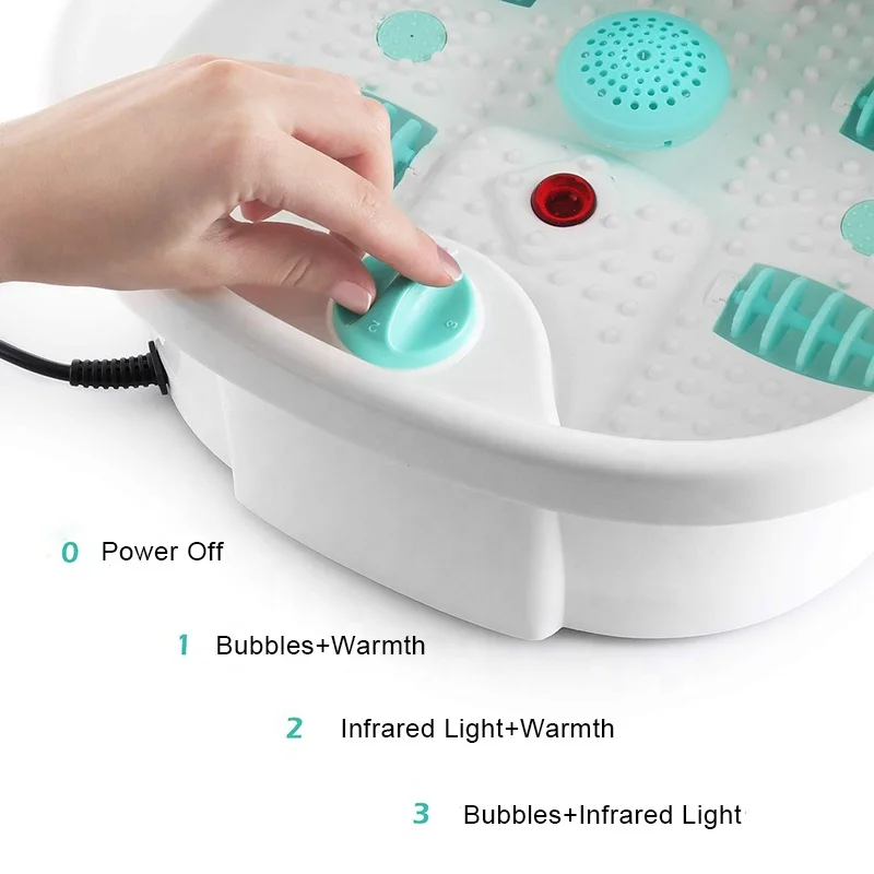 Electric Shiatsu Pedicure Ionic Hydrosana Detox  Foot Spa Bath  Massager Washing Machine Soak Basin