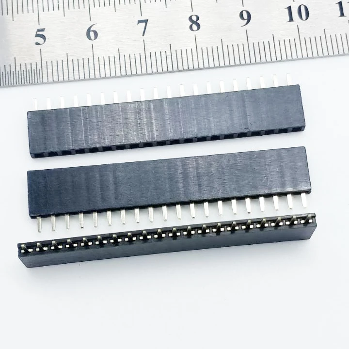 CONN HDR 20POS 0.1 TIN PCB 2.54mm female header  straight type 20P PPTC201LFBN-RC board connector