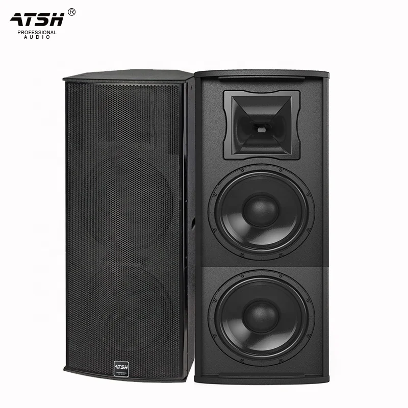 ATSH CF-215 OEM/ODM Custom Stage Sound Box High Quality Customize Big PA DJ Karaoke Passive Audio Speakers