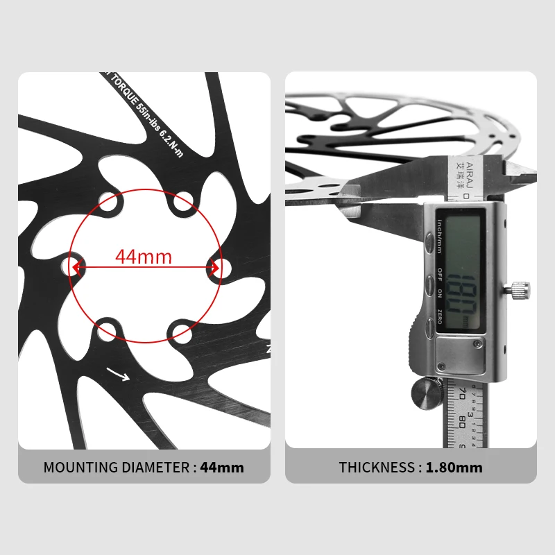 OEM/ODM Zellmann 2PC Stainless Steel Bicycle Brake Disc Durable Hollow MTB Hydraulic 140/160/180/203mm Bike Disc Brake Rotor
