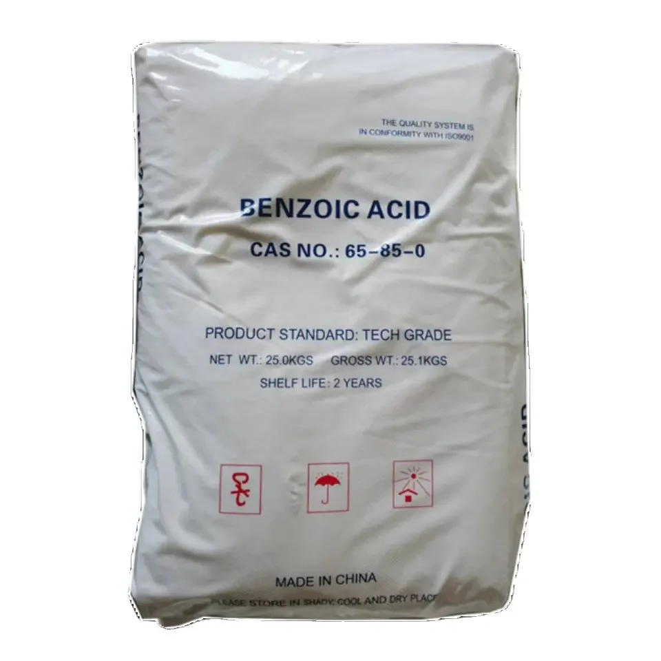Factory direct sale Benzoic Acid Price Carboxybenzene CAS 65-85-0 Benzoic acid for plasticizer