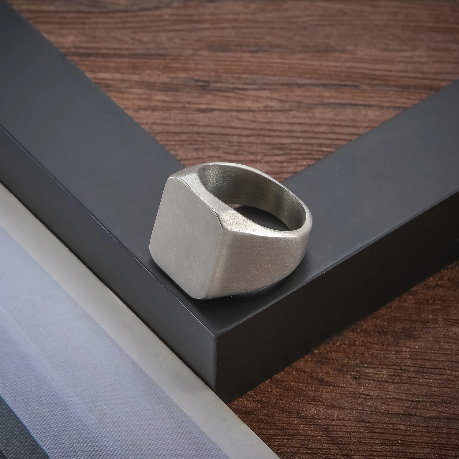 High Quality Popular Trendy classic men Jewelry Stainless Steel Finger Rings For Gift