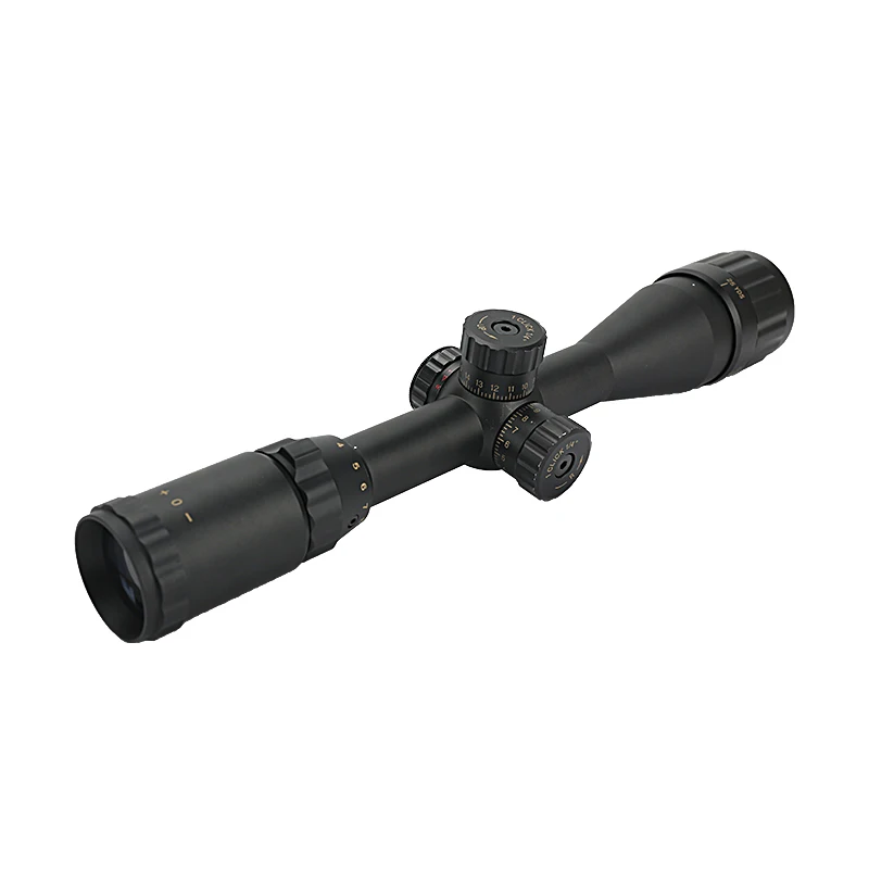 Outdoor Tactical Scope 4-16X44  With Locking Turret Red and Green Illuminated Hunting Scope