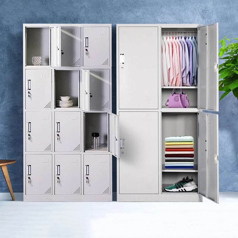 6 Doors locker Steel storage Lockers  armario armadietto gym  metal Loker cabinet