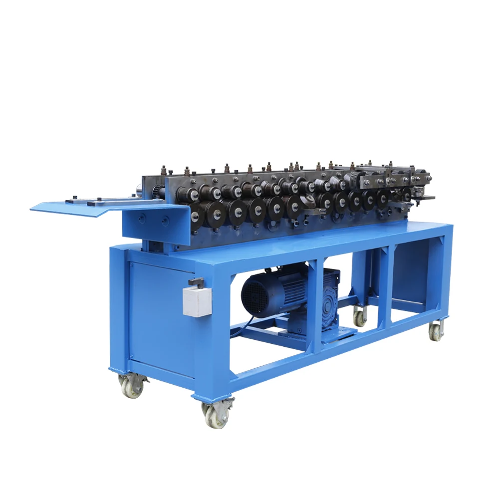 FACTORY INSTOCK T-12 Air Duct TDF flange forming machine flange roll forming machine for duct auto line II III