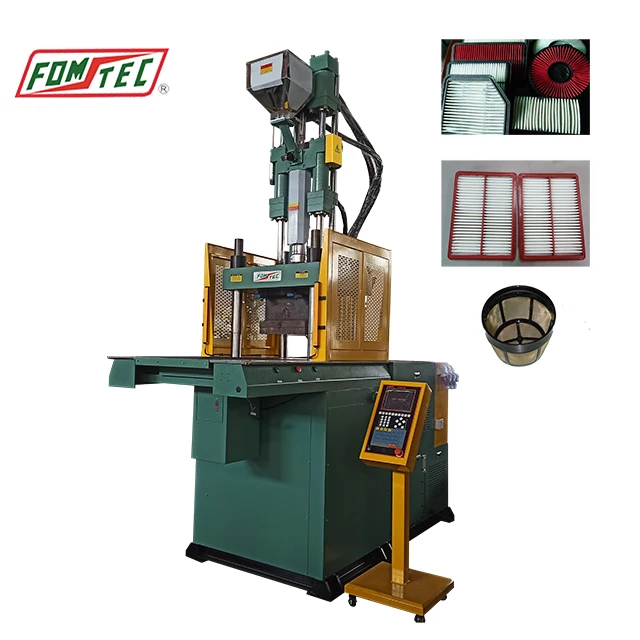 1200 kN Vertical Car Air Filter Vertical Injection Molding Making Machine Factory Price