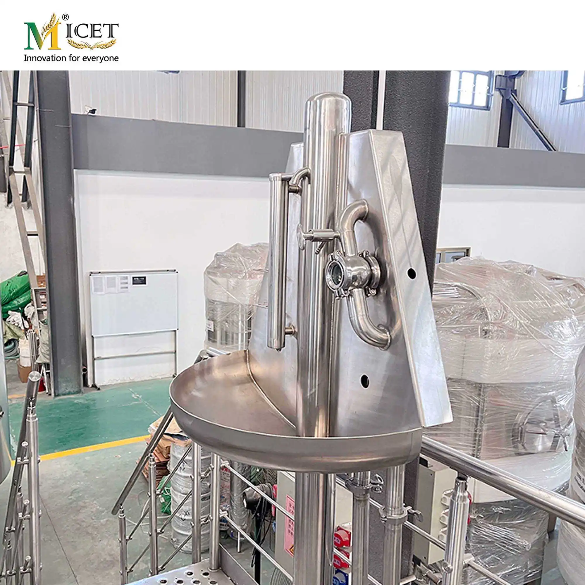 MICET 2000L Fully Automated Commercial Beer Brewing System Craft Beer Equipment Brewery with mobile phone smart PLC control