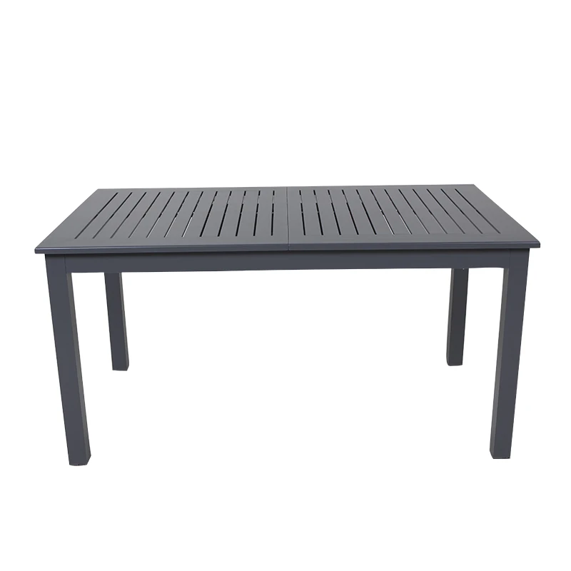 Outdoor Patio Dining Table Modern Garden Table Professional Powder Coated Metal Tables