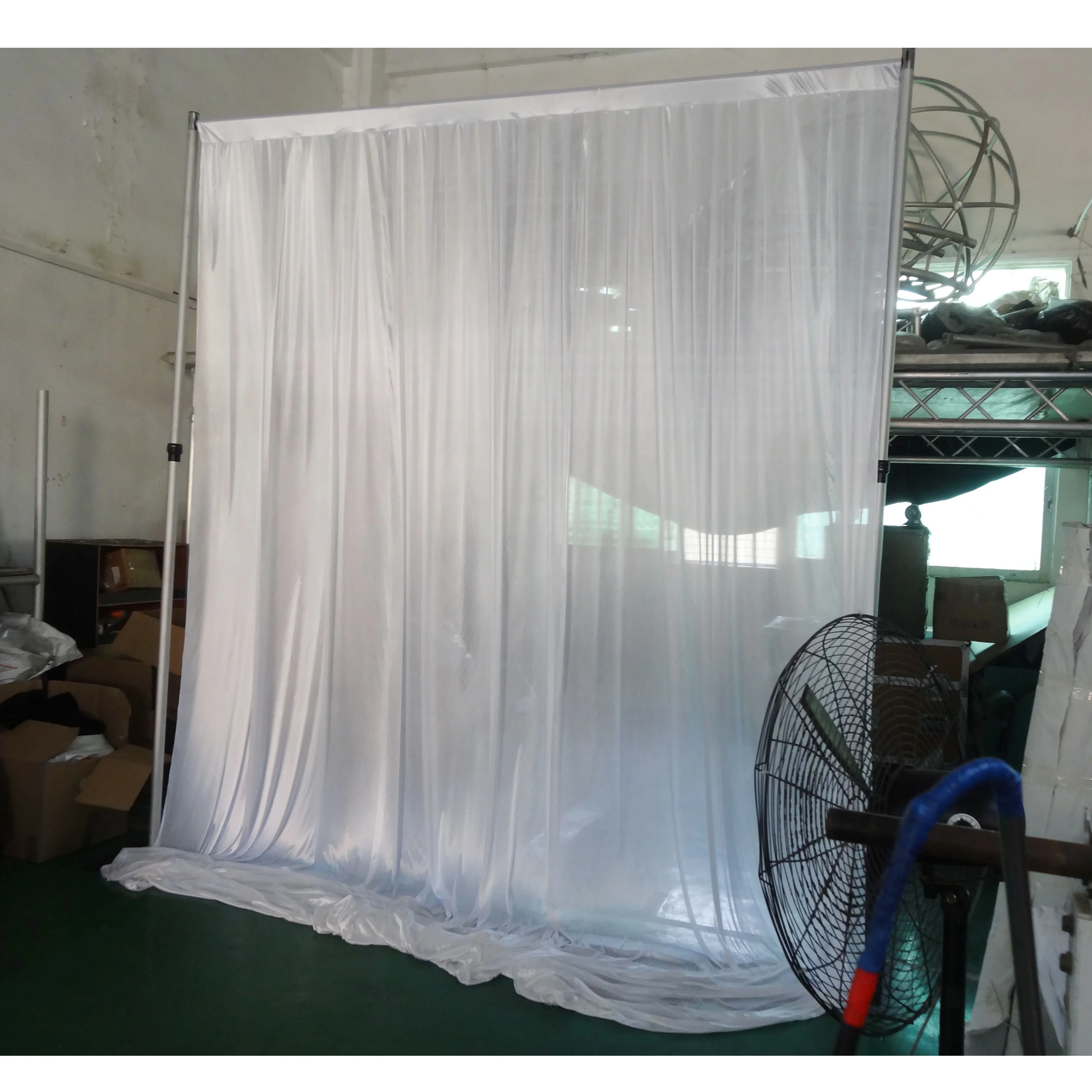
Adjustable backdrop stand pipe drape fabric backdrops for weddings 