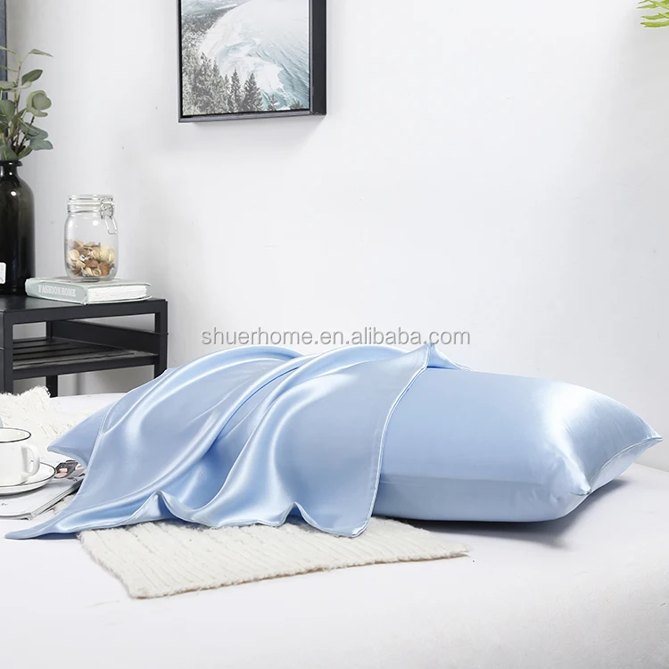 Wholesale Custom Silk Pillow case Both Side 100% Mulberry Natural Silk Pillowcase with Hidden Zipper