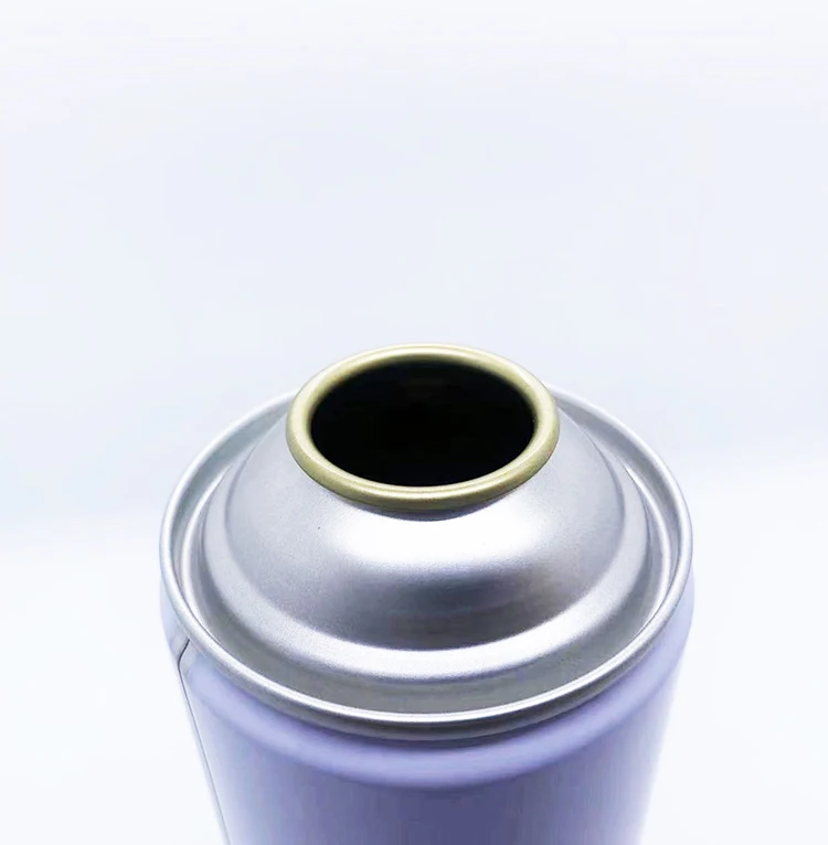 Empty Aerosol Tin Can Straight Metal Tinplate Can with good quality empty custom new aerosol can