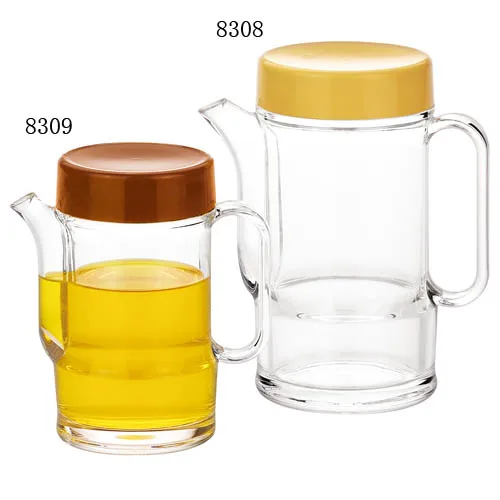 Olive Oil and Vinegar Dispensers -500ml Acrylic Oil and Vinegar cruet Release sprayer bottle Cruets kitchen restaurant use