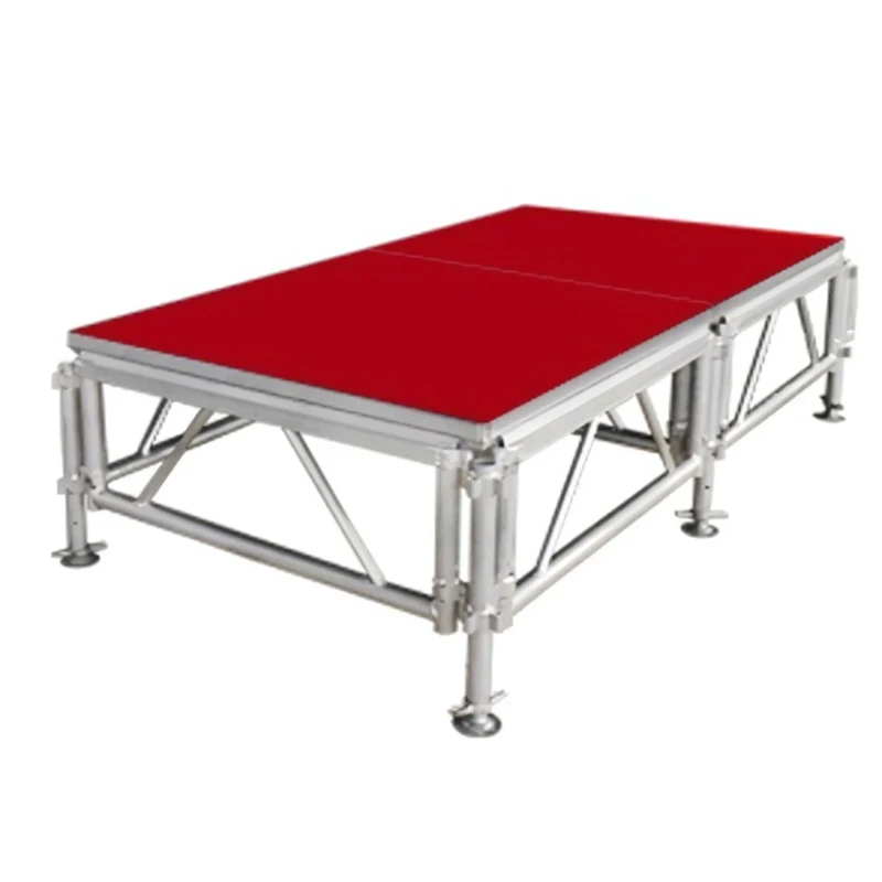 Outdoor aluminum stage platform mobile stage trailer dj professional stand stage moduler decks