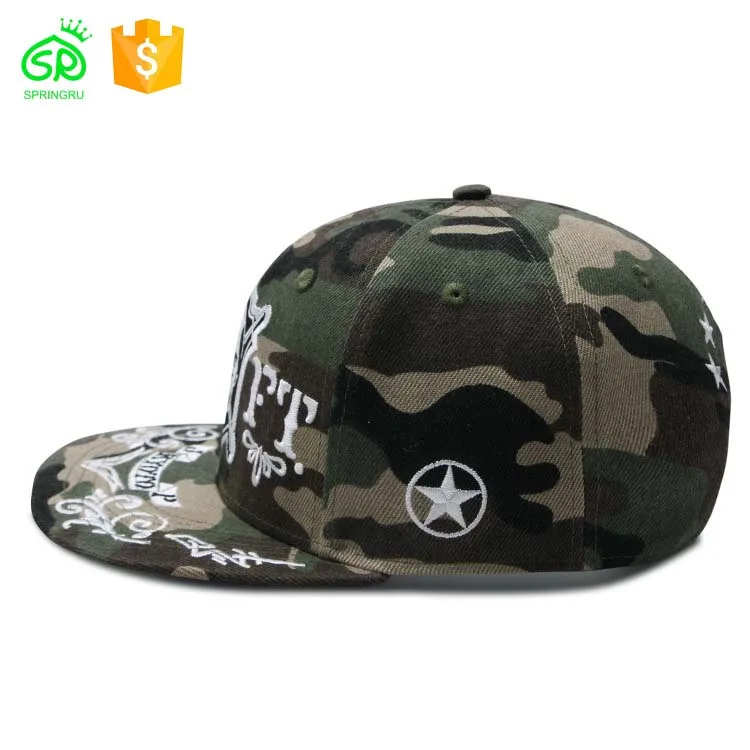 Custom 3D Embroidery Snapback Hat Wholesale Fashion 6 panel Snapback Hat
