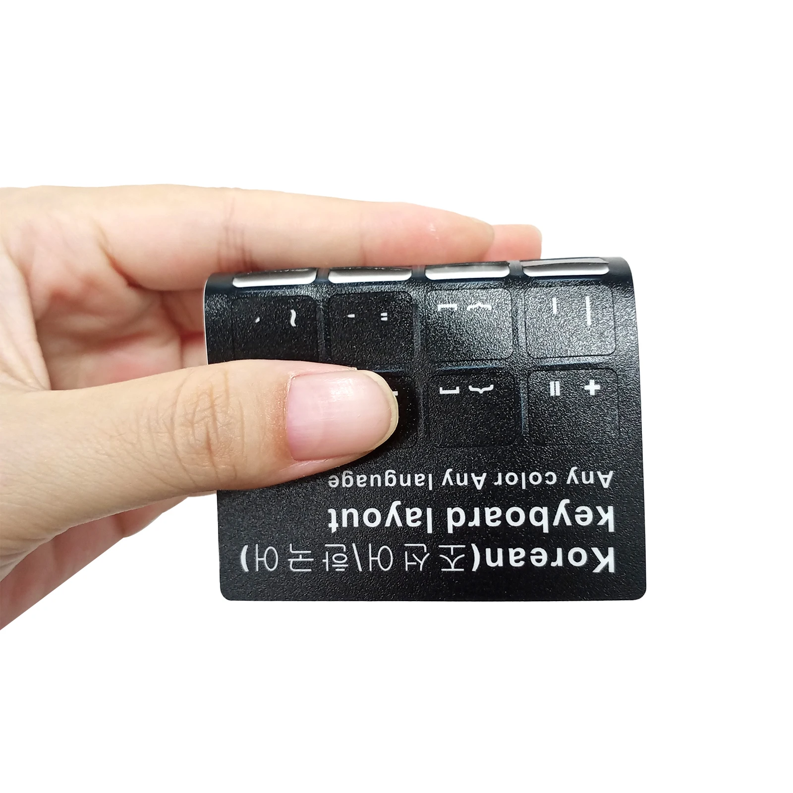 Оптовая продажа наклейка на клавиатуру из матового ПВХ с русской раскладкой для ноутбука настольного