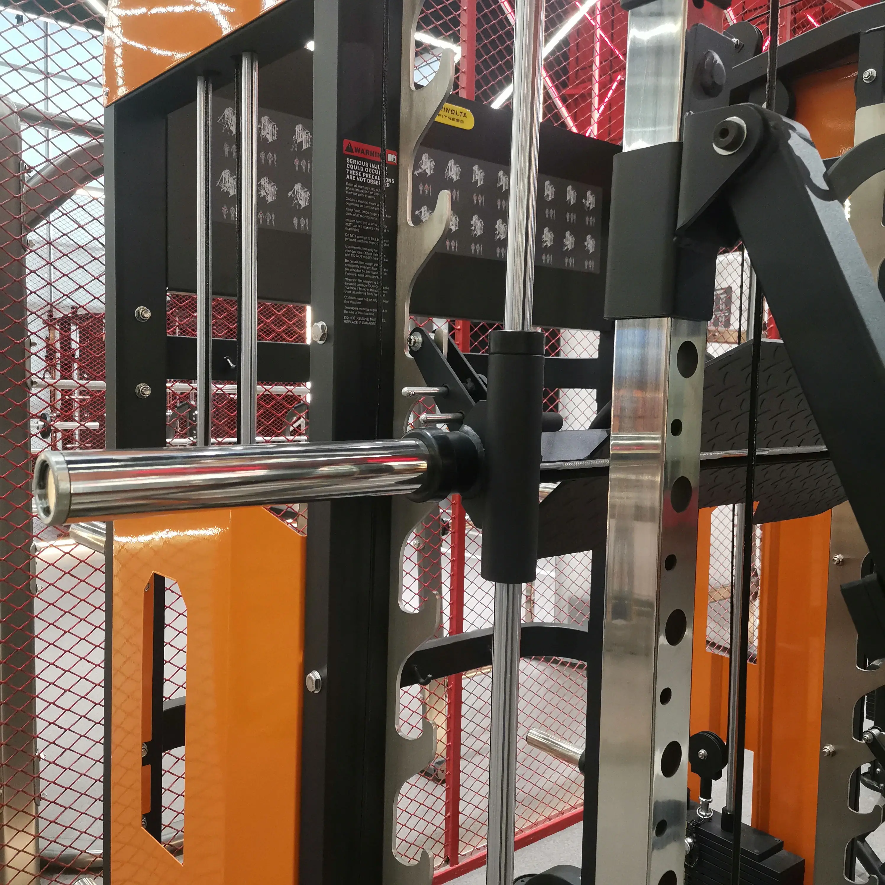 Multi Function Station High Quality Smith Machine Cable Trainer Plate Loaded Machine 3D Smith Machine