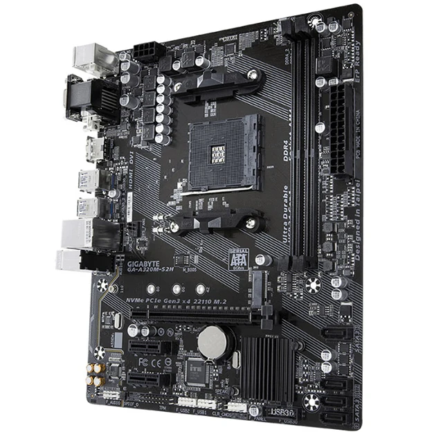 (GIGABYTE) A320M-S2H материнская плата AMD R3 3200 процессор 4-ядерный 8-поточный