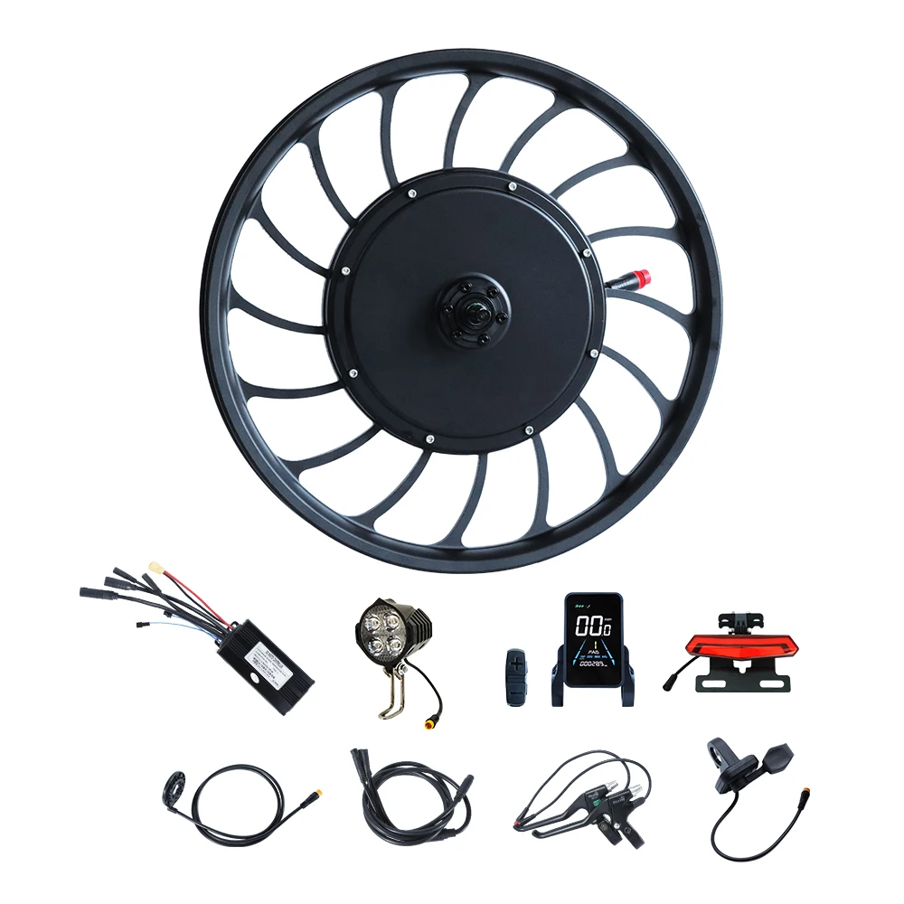 Factory Price 48V Lithium Battery 500w 1000w Brushless Hub Motor e Bike Electric Bike Electric Bicycle Conversion Parts kit