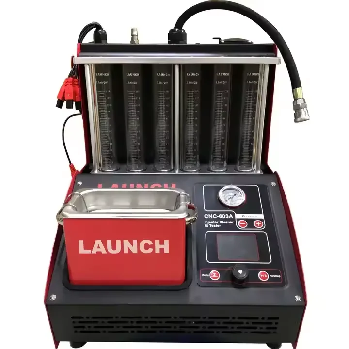 100% original Launch CNC 603A fuel injector cleaner&tester cnc-603a 6 Injecting flow test Ultrasonic cleaning