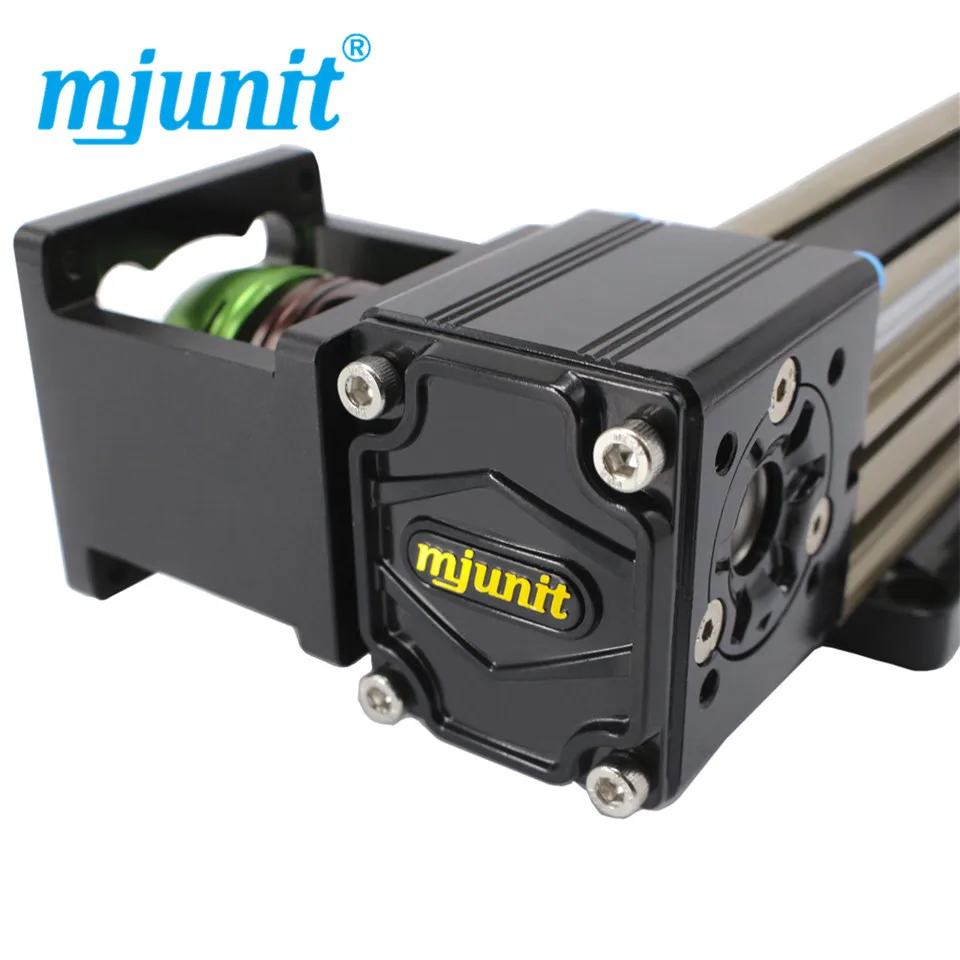 Mjunit 45N belt drive linear rail stepper motor 3D printer 5 m slide table synchronous drive factory direct sales