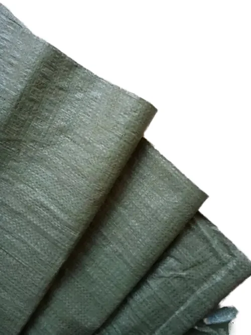 Manufacturer of Large-Sized Grey PP Snake Skin Woven Bag for Thickened Express Delivery and Moving Packaging, Ideal for Cement