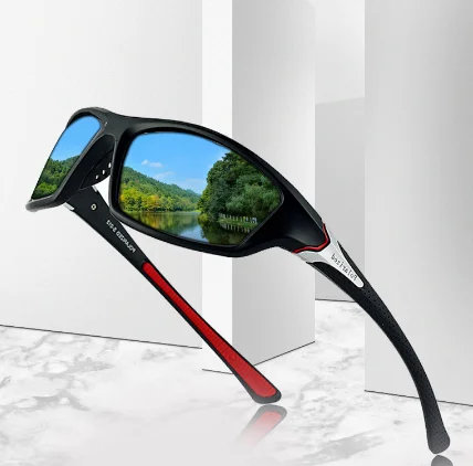 2022 DUBERY унисекс 100% UV400 очки, подходят для вождения, солнцезащитные очки для мужчин Поляризованные Очки стильные солнцезащитные очки, мужские, рыбной ловли