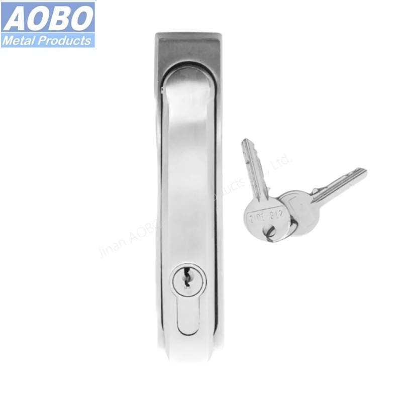 AOBO Водонепроницаемая IP65/66 поворотная ручка из нержавеющей стали AISI316 3-х точечный кулачковый механизм Корпус плоского шкафа защелка