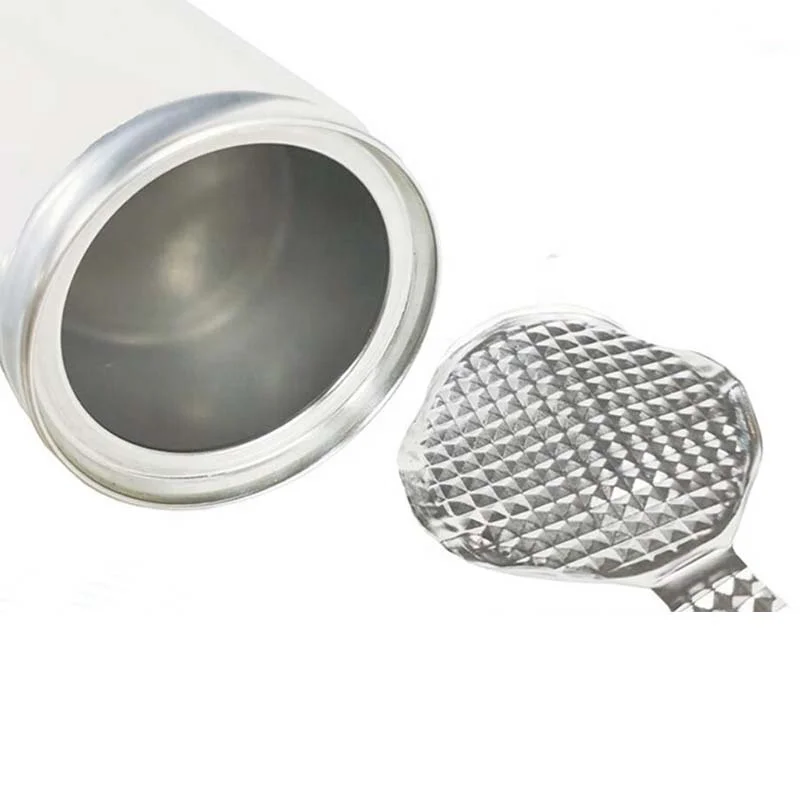 200 Aluminum Foil Easy Open Peel Off Lid for Food Can Packaging Coffee Can Aluminum Easy Tear Off Ends