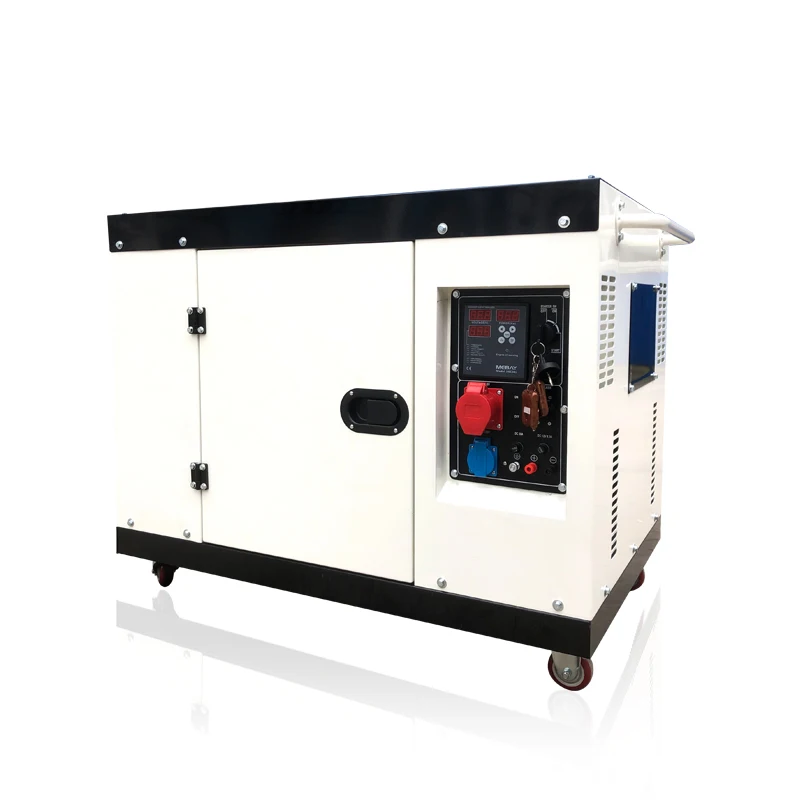 Hot sale portable generator diesel 10 kva 3 phase diesel generator container type 12kva 13kva 15kw 16kw silent