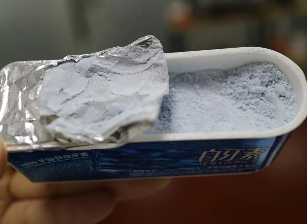 Guangzhou trading teeth whitening kits private logo washing powder company tooth powder