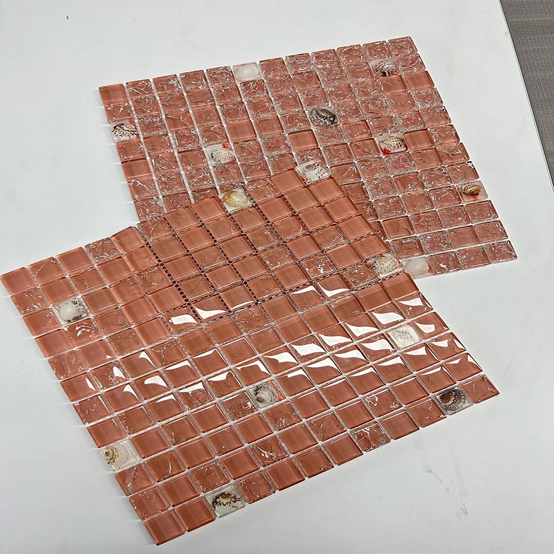 KASARO Factory Direct Price Glass Mosaic Tile Thickness Stained Glass Mosaic Tiles For Swimming Pool Kitchen
