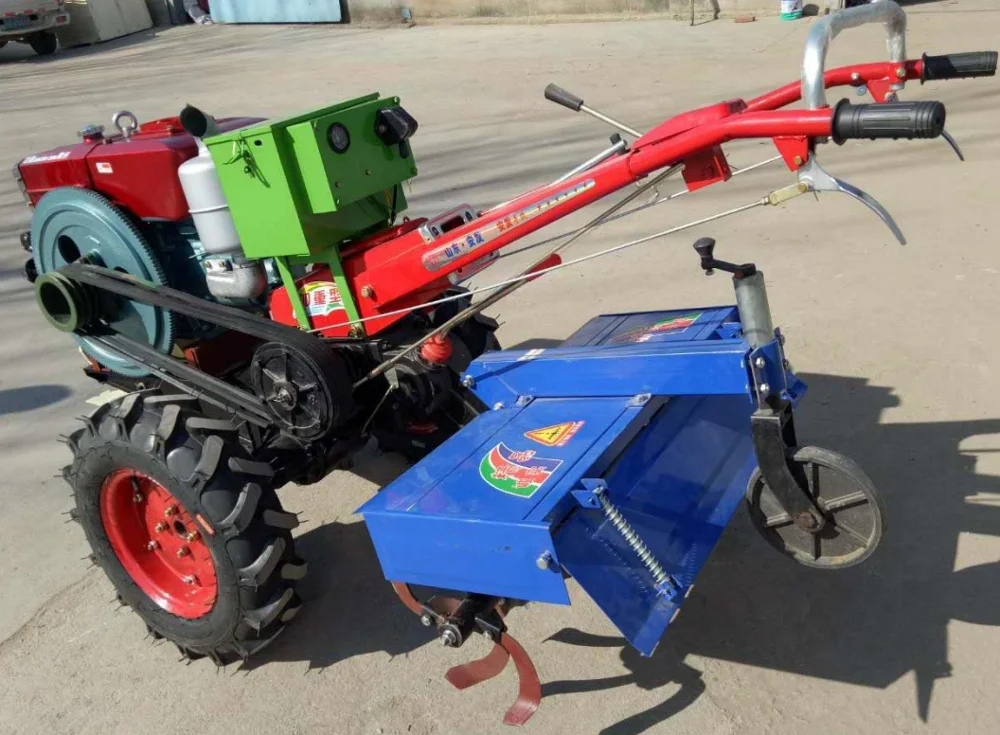 15hp diesel engine walking tractor with tiller hot selling to India