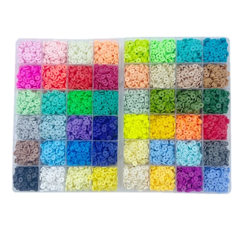 Fashion Clay Beaded Charm Bracelet kit Polymer Soft Ceramic DIY Jewelry Accessories For Bracelet Making Kit