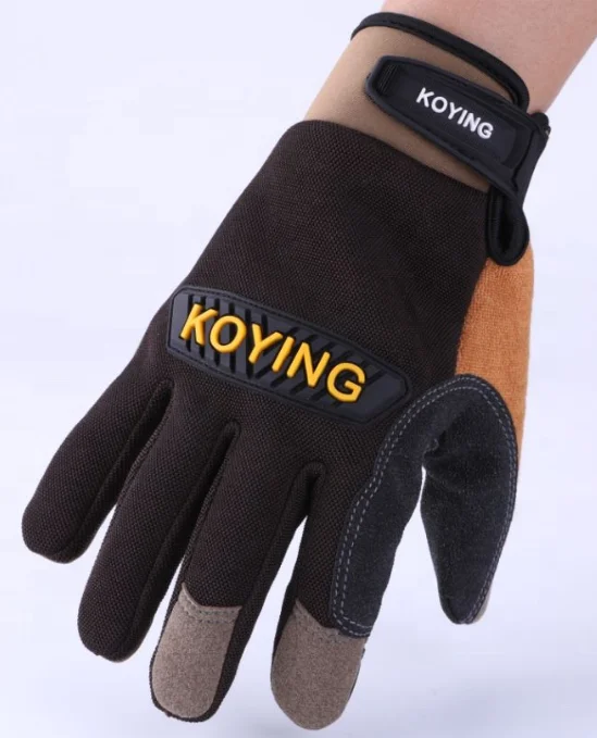 Touch Screen Mechanical Gloves Outdoor Sports Workout Full Finger Hand Protection