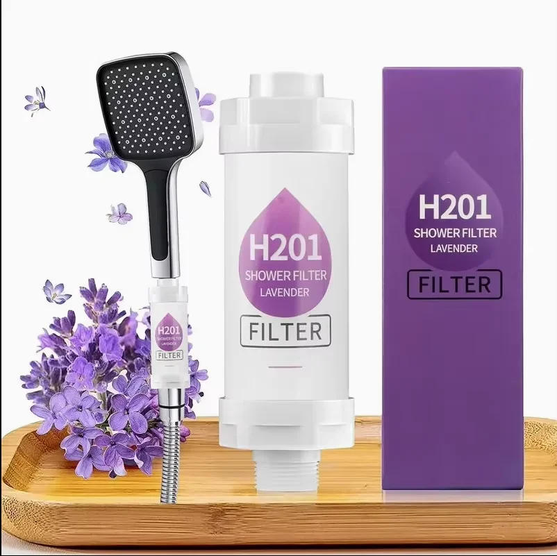 Завод OEM Vitamin C очиститель для душа H201 фильтр удаления хлора и защиты от выпадения волос