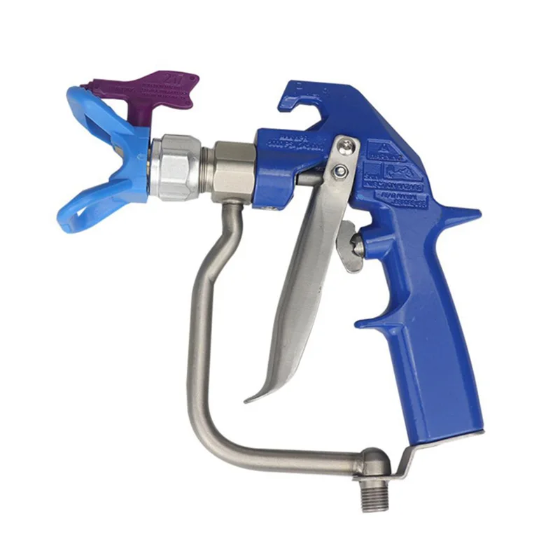 GR HD Blue plus Airless Spray Gun for paint texture putty Spackle Plaster 289605 241705