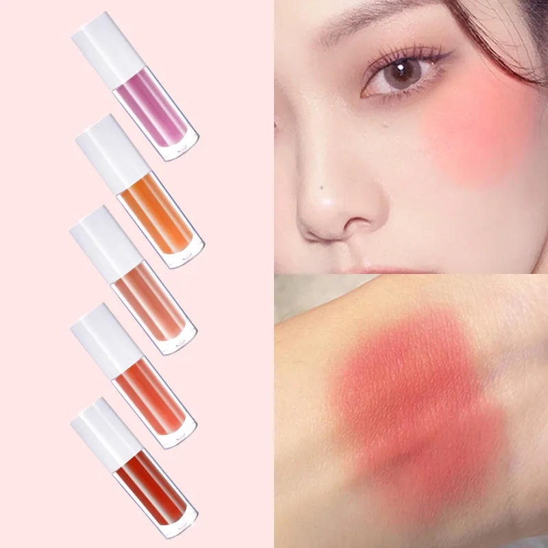 neutral makeup blush long lasting velvet liquid blush private label