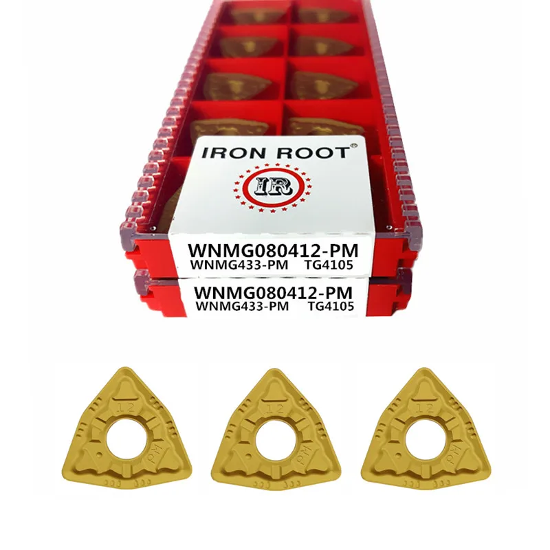 CNC lathe Tool Carbide Insert WNMG080408 WNMG 080404-TM MT MS MA Turning Insert For Steel