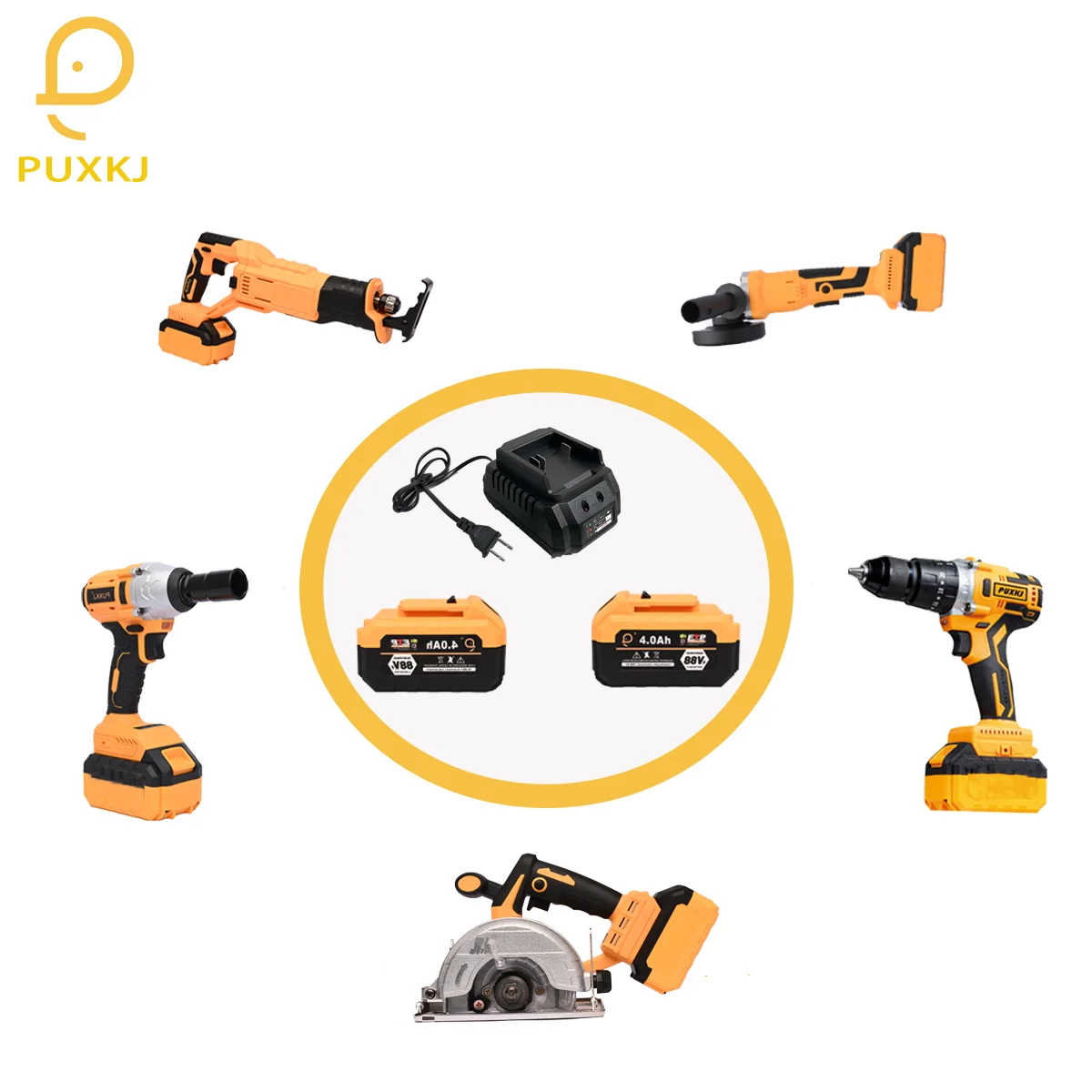 21V Ready to Ship combo kit jack power drill cordless screwdriver High Torque electric impact wrench for car