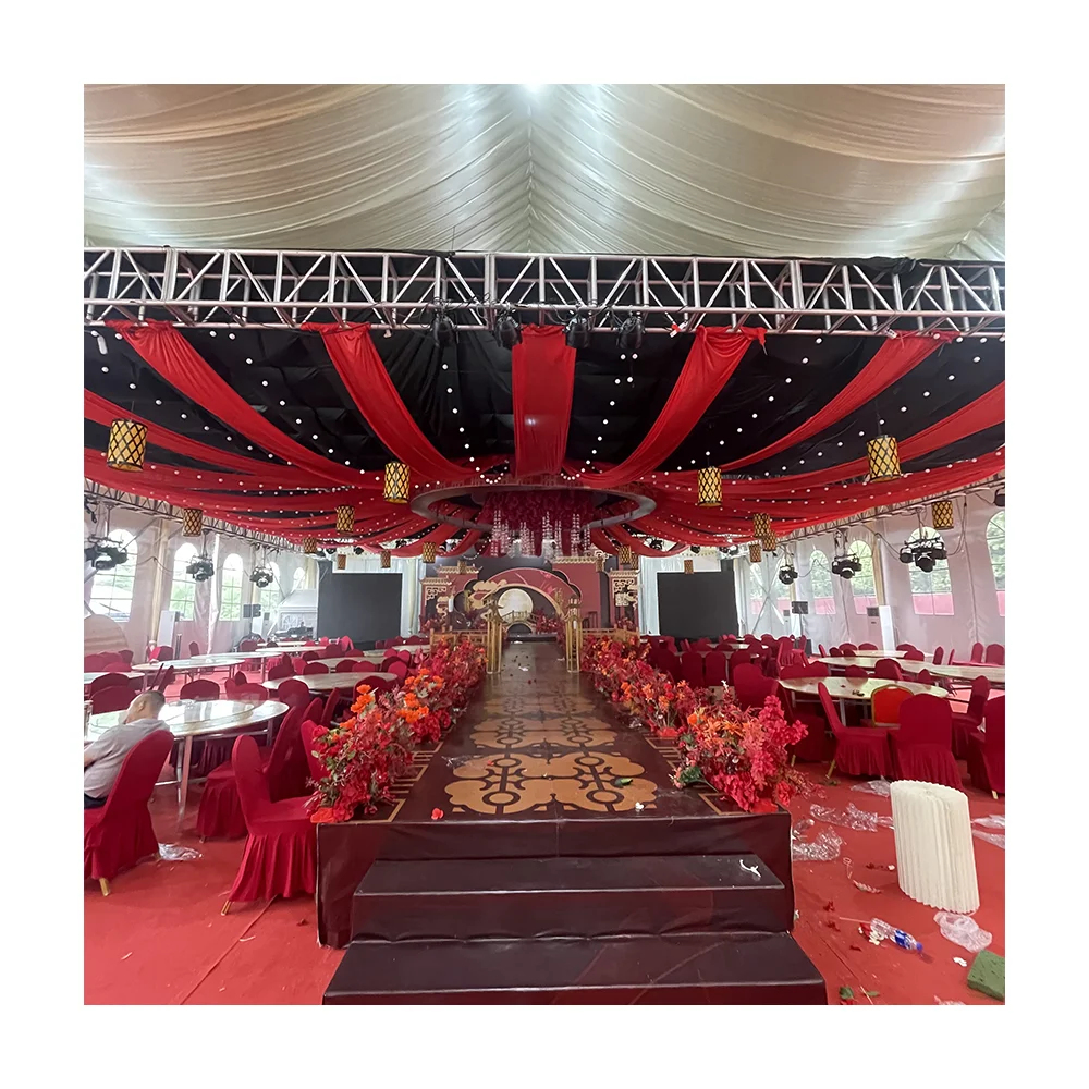 Factory Wholesale Large Outdoor Party Tent Luxury Transparent Outdoor Wedding Party Tent