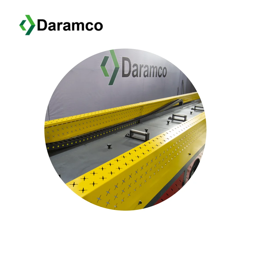 Daramco Steel Tube Hole Hydraulic Square Round T-beam Bars Punching Galvanized Pipe Punching Press Machine Price