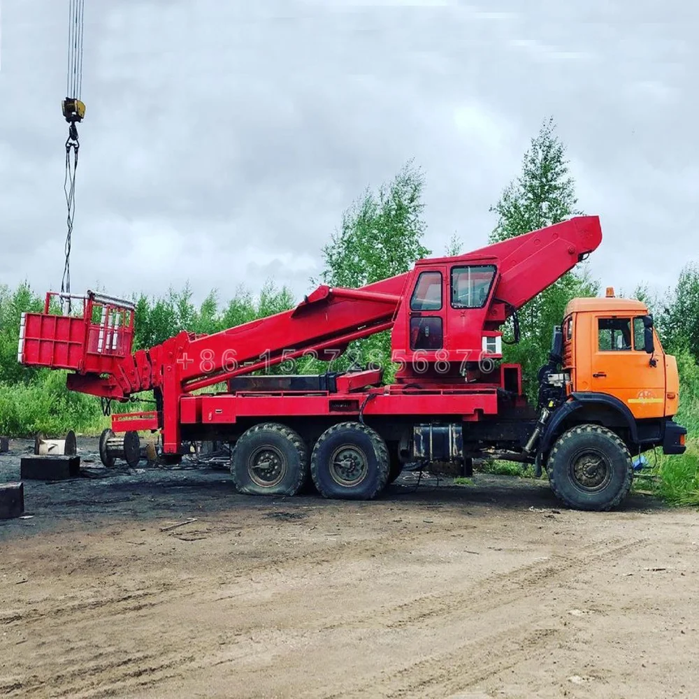 Китайский завод по индивидуальному заказу 20 м летательный манипулятор платформа корпус грузовика 18 мобильный воздушный подъемник Кузов для 1 шасси Veco