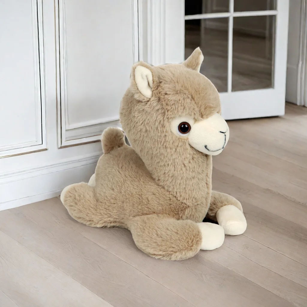 100% corn cotton more safer soft kawaii cute plushie peluche animal alpaca doll throw pillow stuffed alpaca plush toy