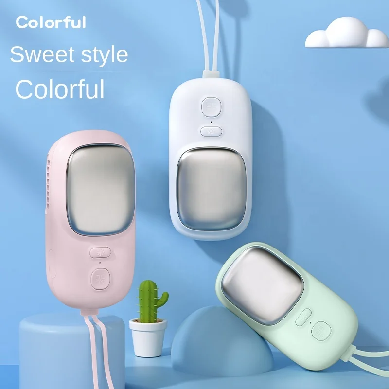 Wholesale Usb Stand Air Cooler Electric Small Refrigeration 2000mah Portable Rechargeable Bladeless Mini Hand Fan