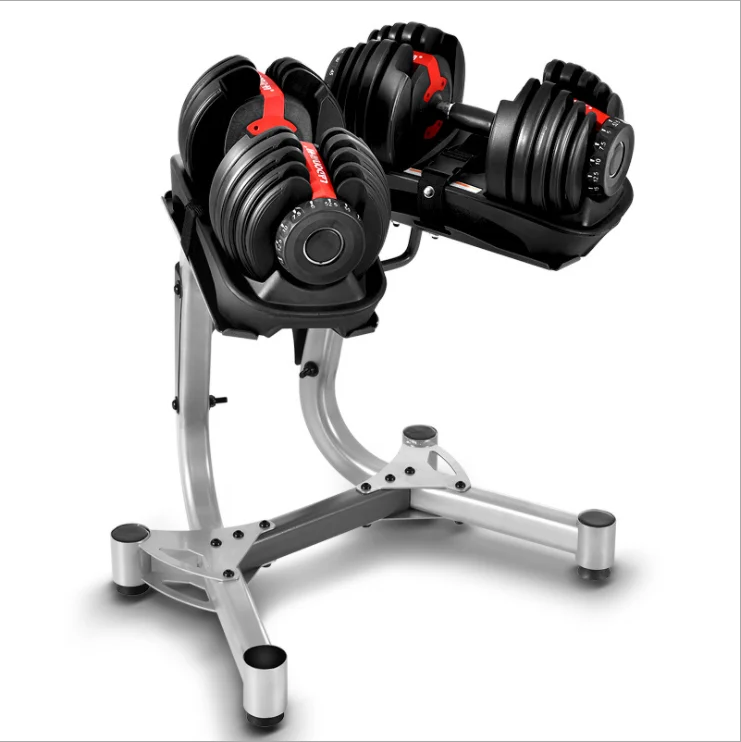 Metal Stand weight lifting Fitness Equipment Adjustable dumbbell