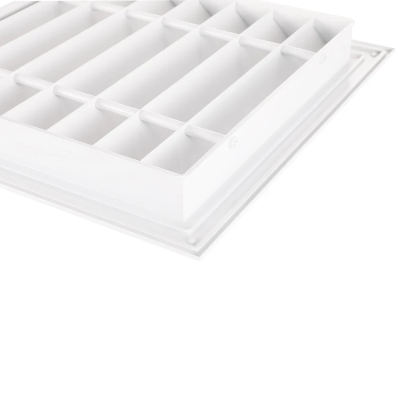 Factory Price Square Durable Long Lasting Color Hvac Ceiling Louvre Vents