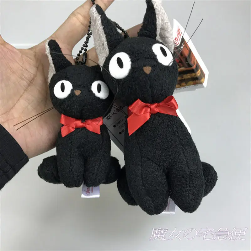 Студия Ghibli Hayao Miyazaki Kiki служба доставки черная JiJi плюшевая игрушка мини кошка мягкая брелок кулон