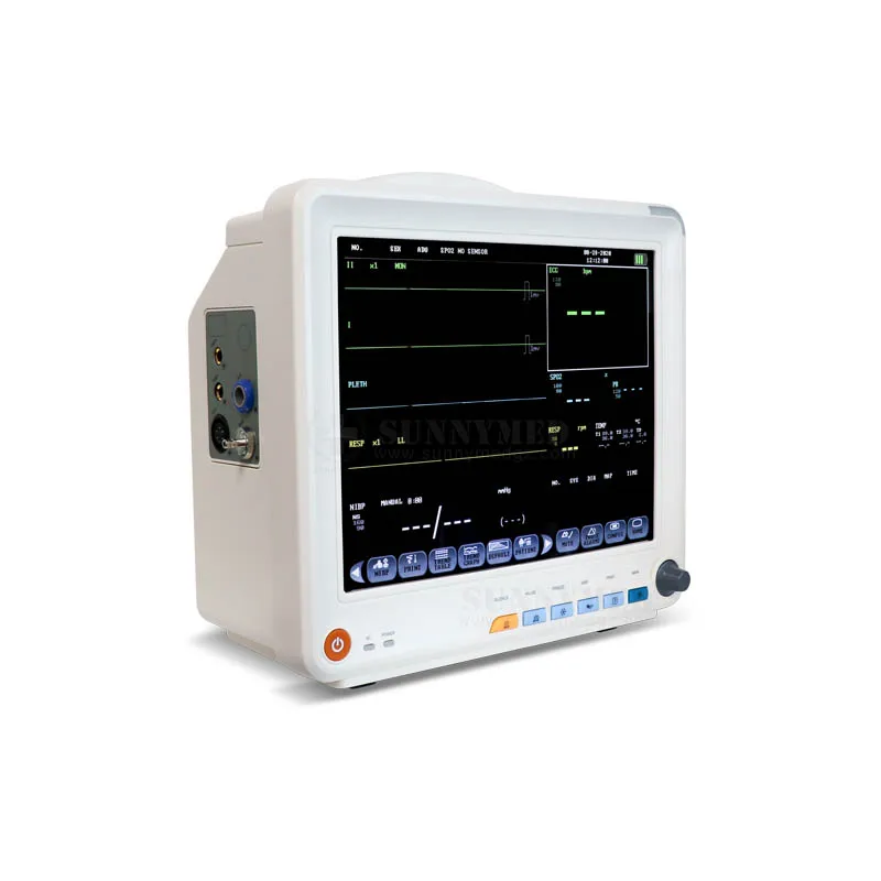 SY-C005C  Monitor Veterinary ICU Portable 12.1 Inch Touch Screen Monitor multi paramete vital signs vet monitor