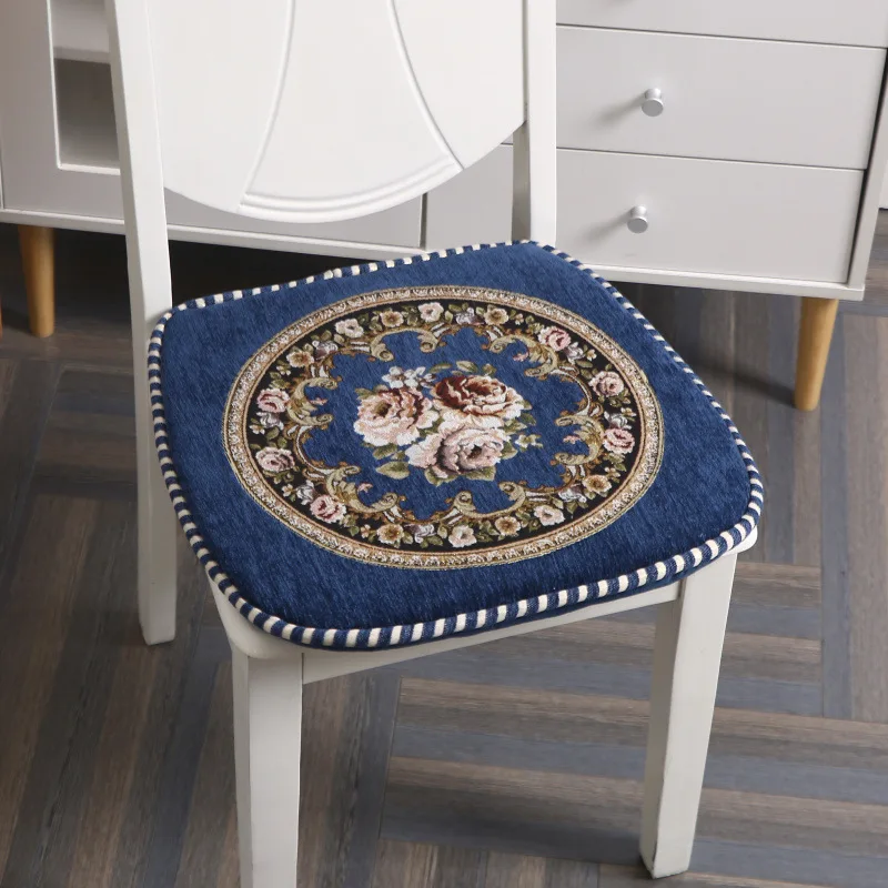 Vintage Chair Cushion Seat Pad High End Printed Chair Seat Cushions Banquet Dining Chair Cushion